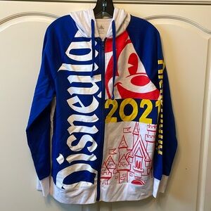 Unisex 2021 Official Disneyland Full Zip Hoodie